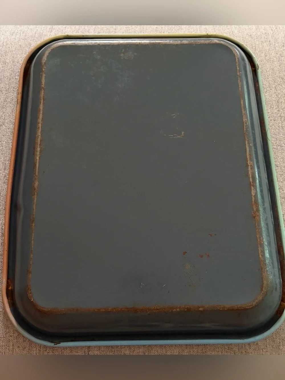 Vintage Original 1953 Coca Cola Menu Girl Metal Serving Tray 13